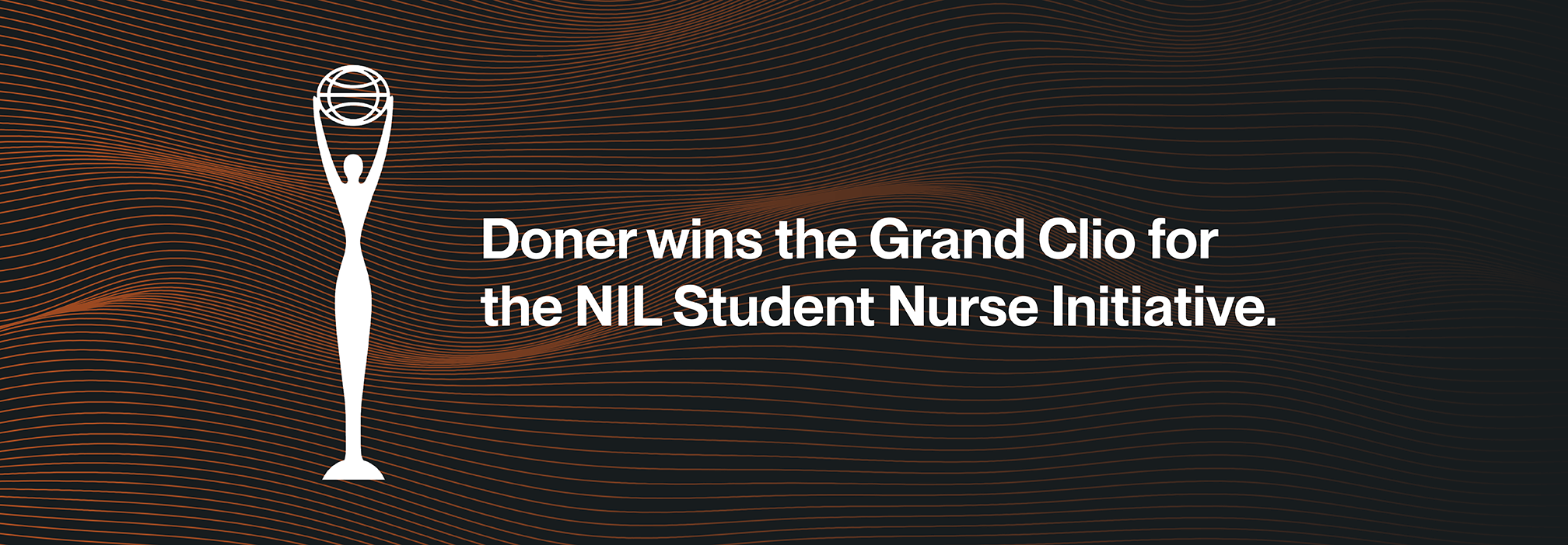 Doner wins the Grand Clio for the NIL Student Nurse Initiative
